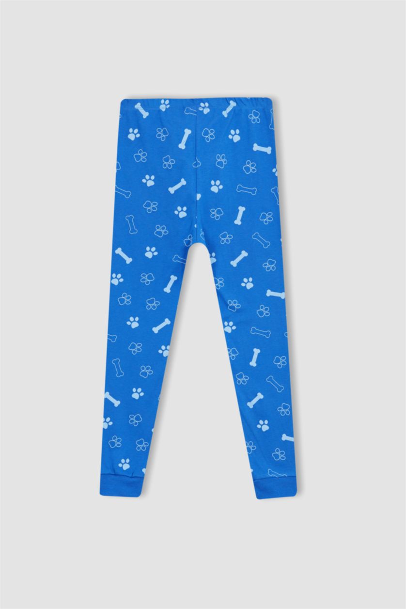 أولاد اللون الملكي بيجامة قصة عادية من باو باترول من قطعتين