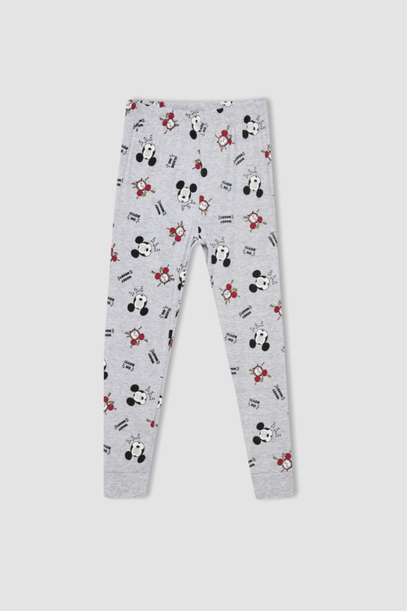 GARÇONS Rouge Lot de 2 pyjamas coupe régulière sous licence Disney Mickey et Minnie pour garçons