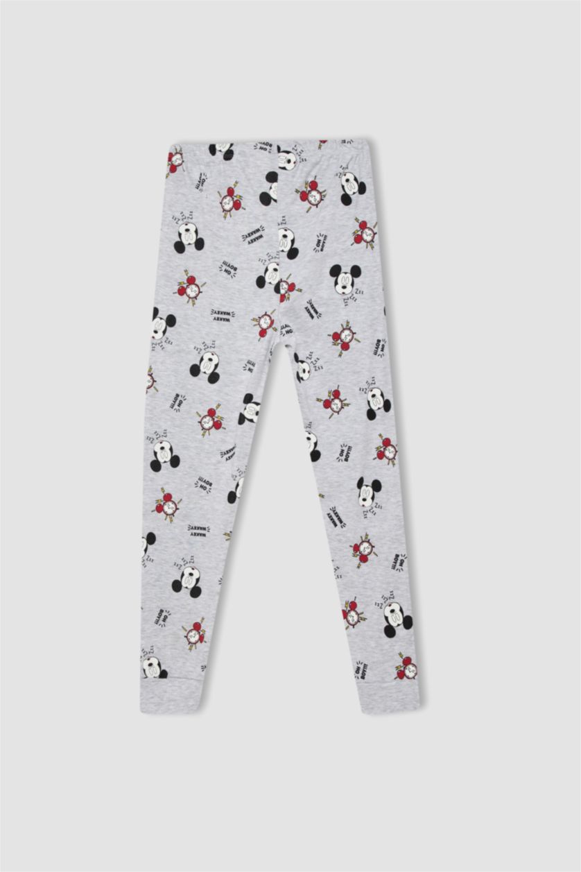 GARÇONS Rouge Lot de 2 pyjamas coupe régulière sous licence Disney Mickey et Minnie pour garçons