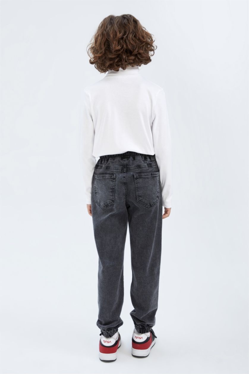 Мальчики и подростки Серый Джинсы джоггеры для мальчиков