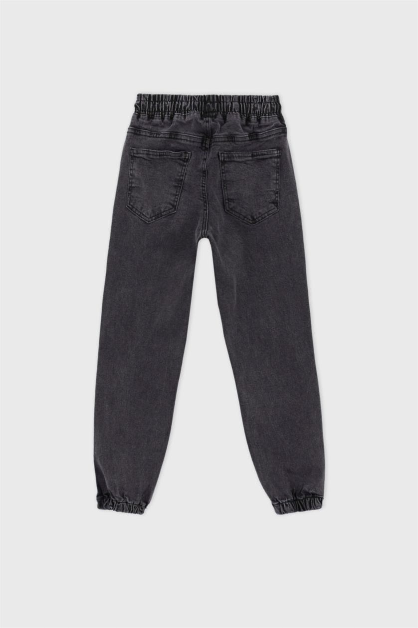 Мальчики и подростки Серый Джинсы джоггеры для мальчиков