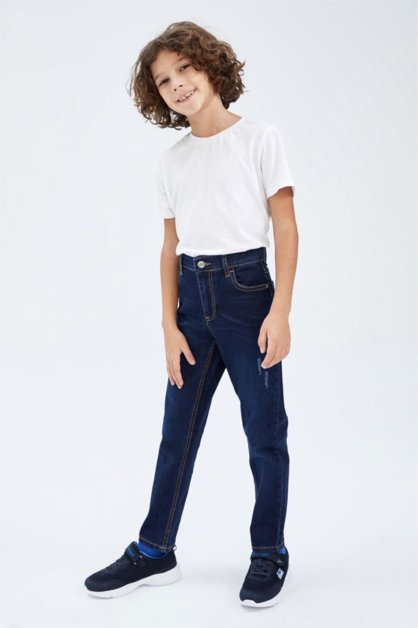 BOYS & TEENS Dark Blue Boy Jeans
