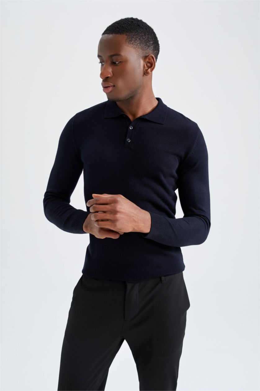 HOMME Marin Pull Tricot