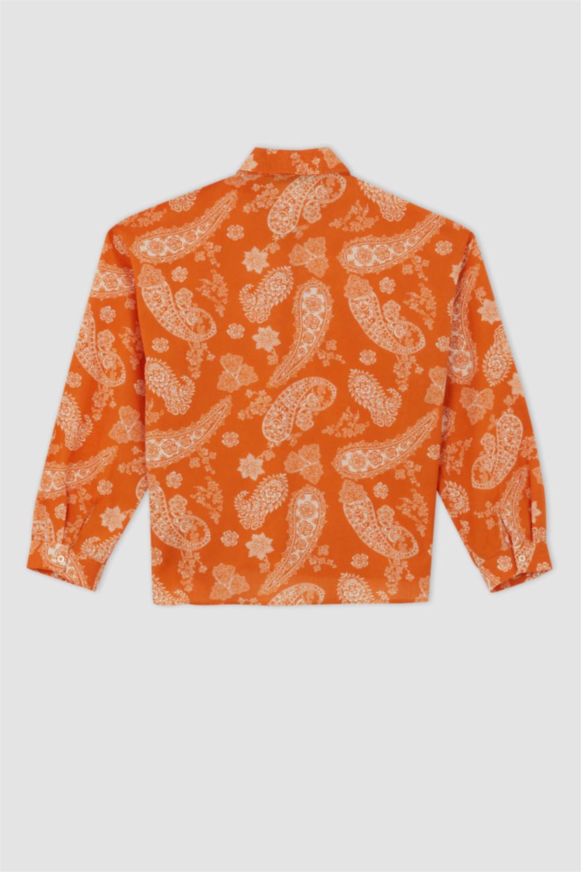 Kadın Turuncu Oversıze Vual