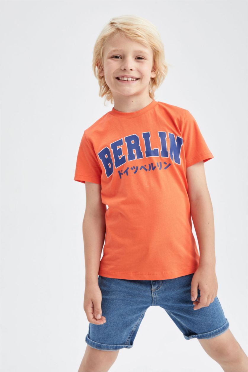 أولادي أزرق برمودا جينز ولادي