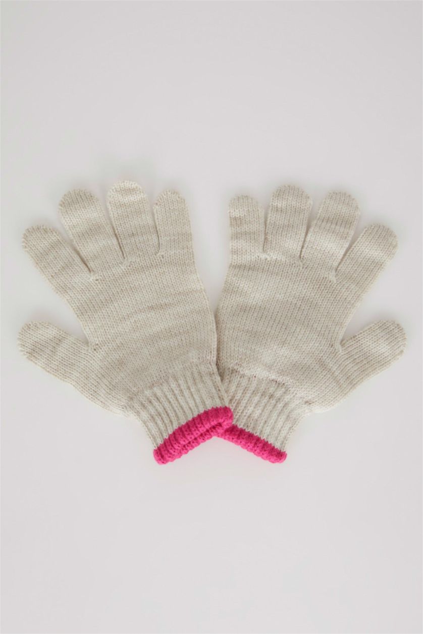 GIRLS & TEENS Ekru Girl Snoopy Licensed Gloves