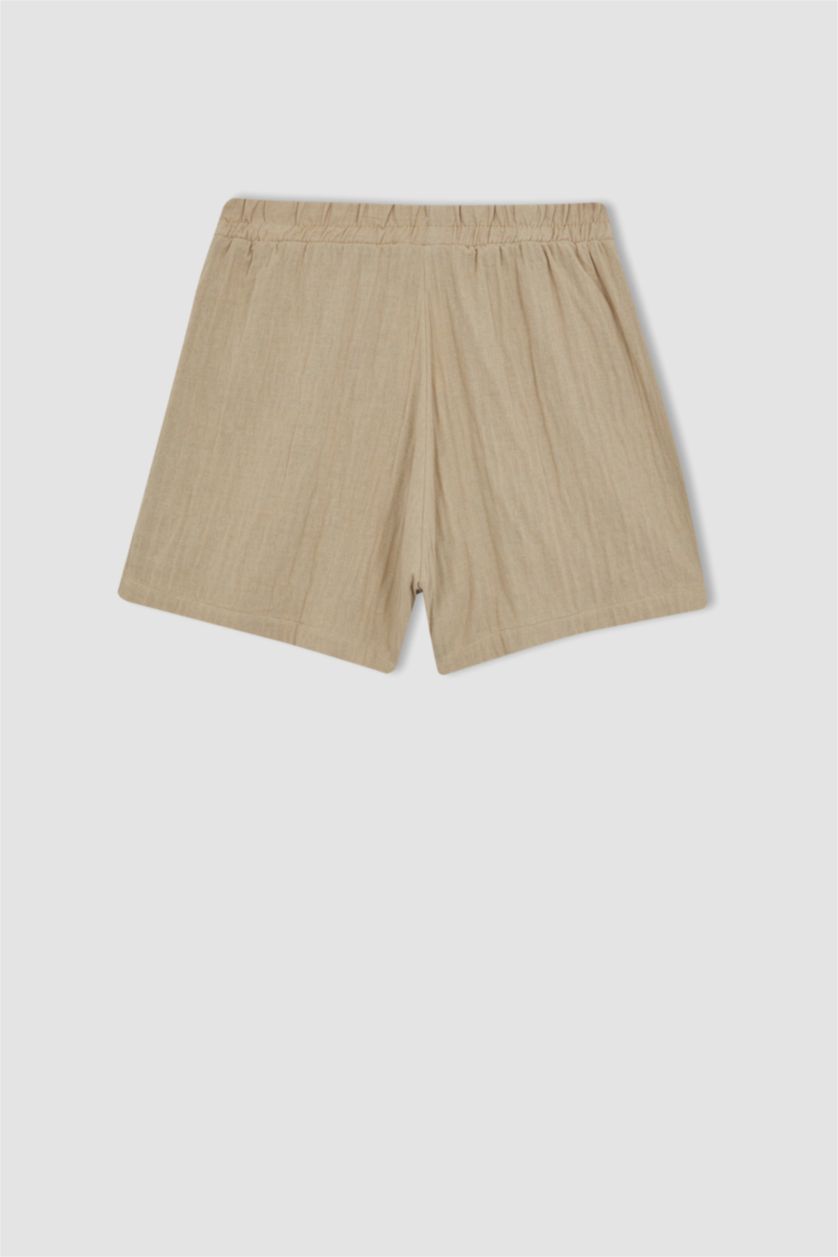 نساء بيج شورت قصة عادية بخصر عادي