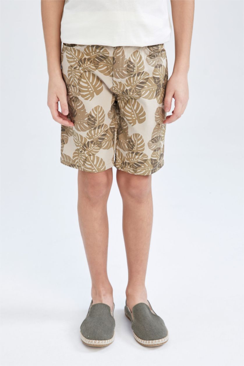 GARÇONS Beige Short La Gabardıne