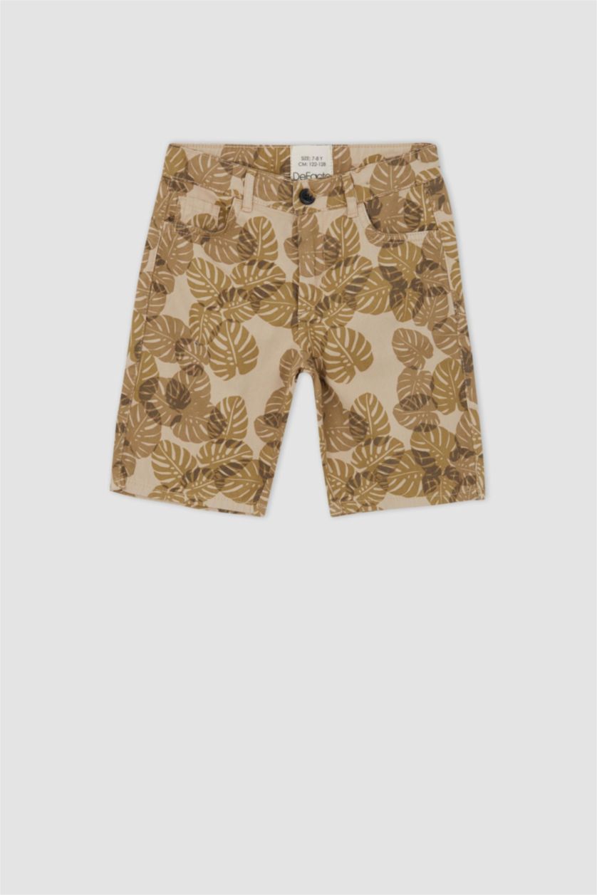 GARÇONS Beige Short La Gabardıne