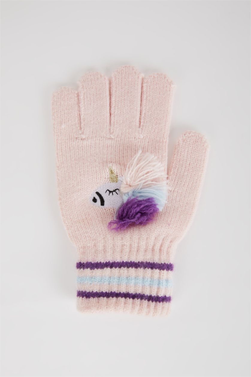 Young Girls - Teen Girls Light Lilac Girl Gloves