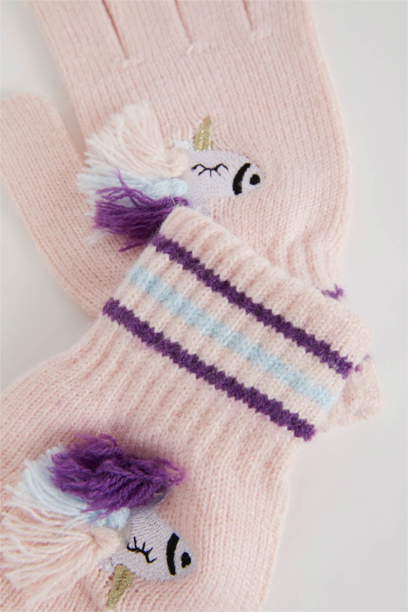 Young Girls - Teen Girls Light Lilac Girl Gloves