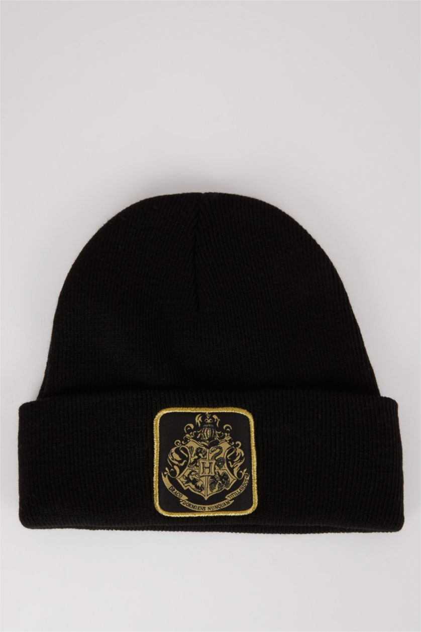 FEMME Noir Bonnet d'hiver Harry Potter Basique Femme