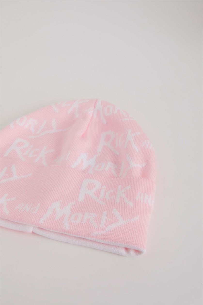 WOMAN Pink Woman Rick and Morty Licensed Beret