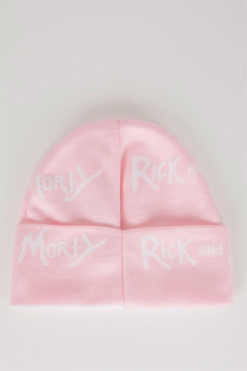 WOMAN Pink Woman Rick and Morty Licensed Beret