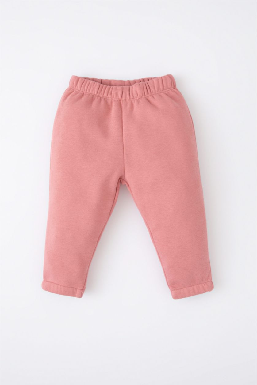 Малыши девочки Розовый Штаны стандартного кроя для малышей девочек