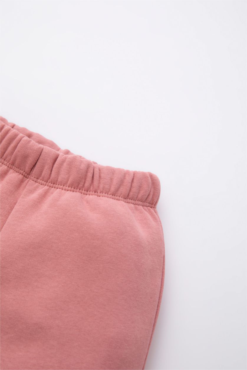 Малыши девочки Розовый Штаны стандартного кроя для малышей девочек