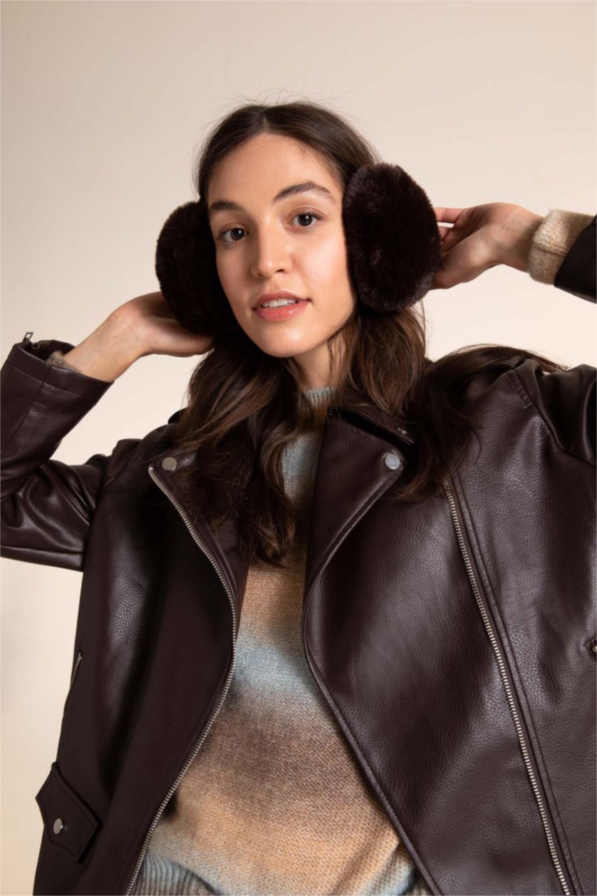 FEMME Marron Bonnet d'hiver Femme