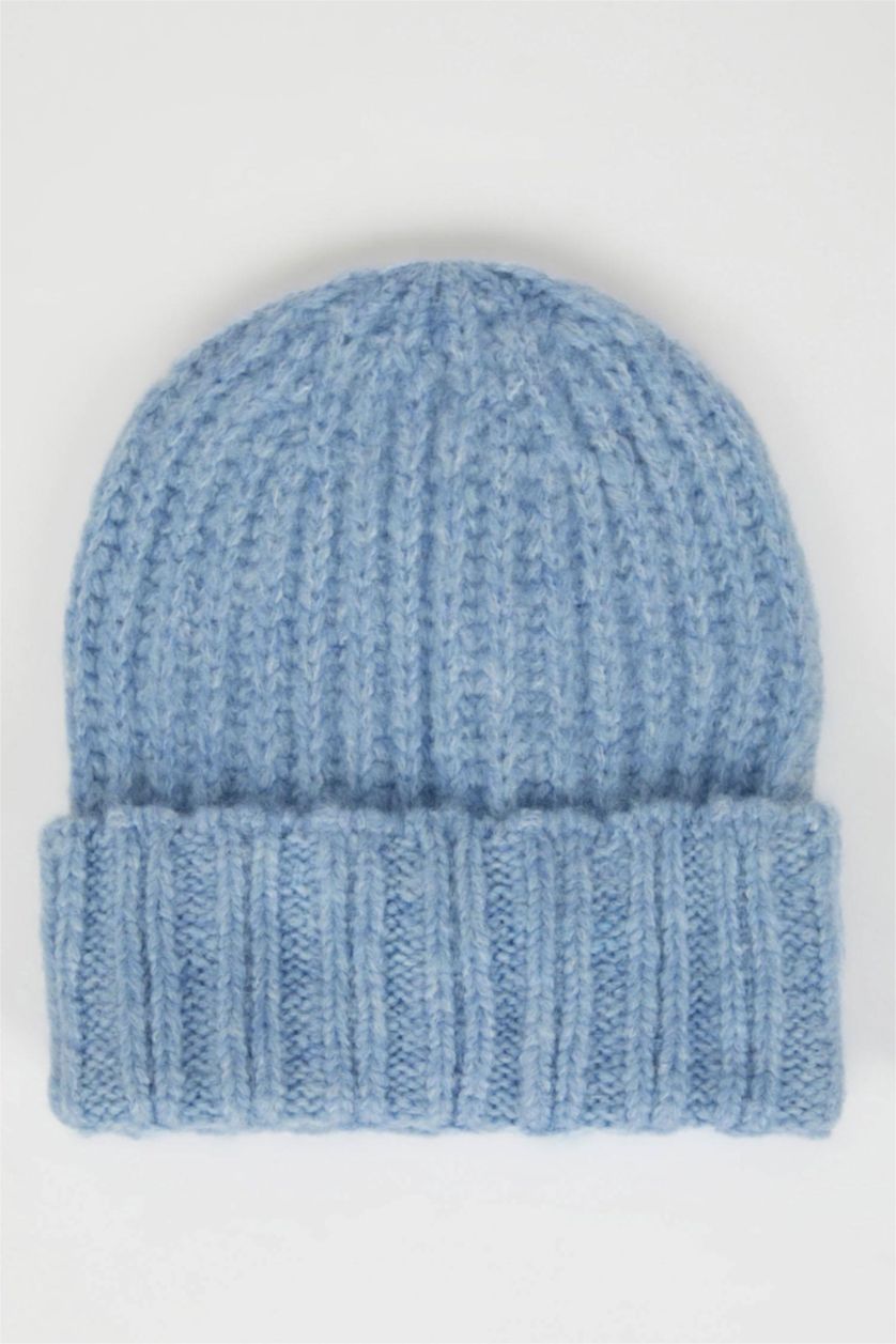 حريمي أزرق ايس تريكو كاب حريمي