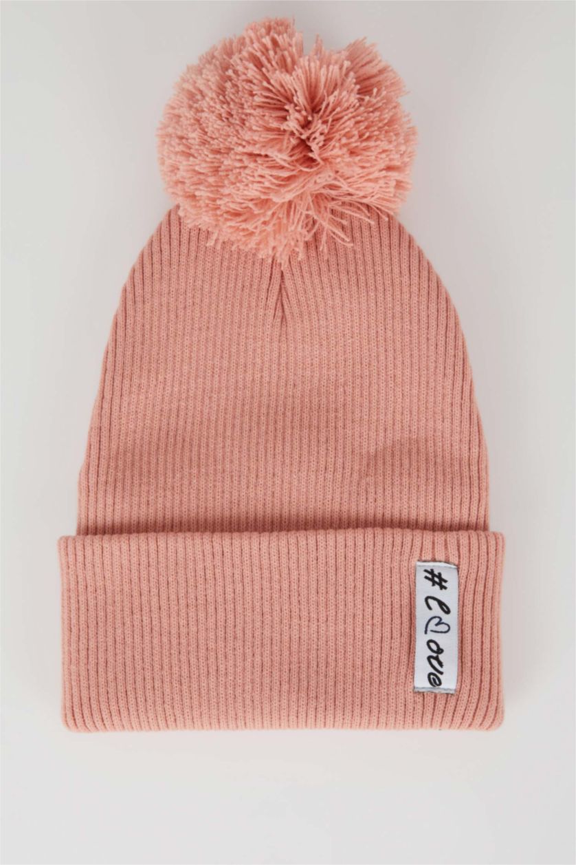 FEMME Rose Bonnet d'hiver Femme