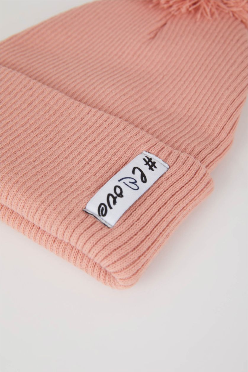 FEMME Rose Bonnet d'hiver Femme