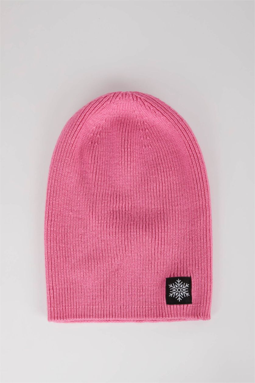 FEMME Rose Bonnet d'hiver Femme