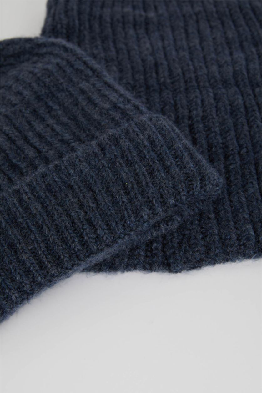MAN Indigo Melange طقم سكارف