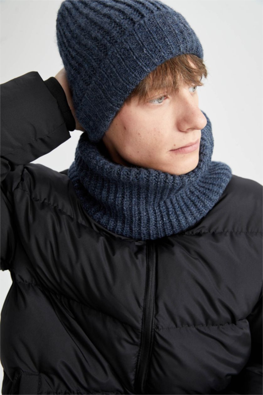 MAN Indigo Melange طقم سكارف