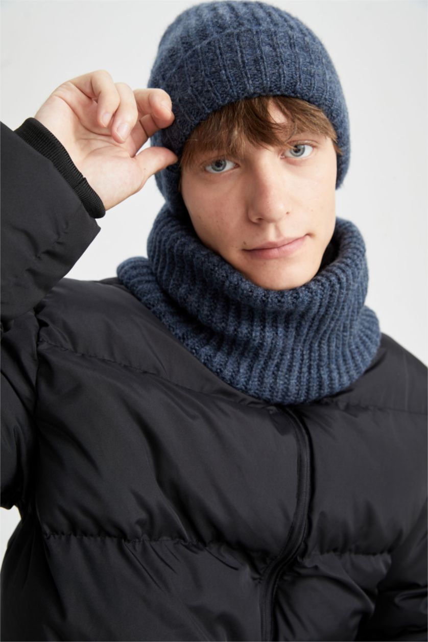 MAN Indigo Melange طقم سكارف