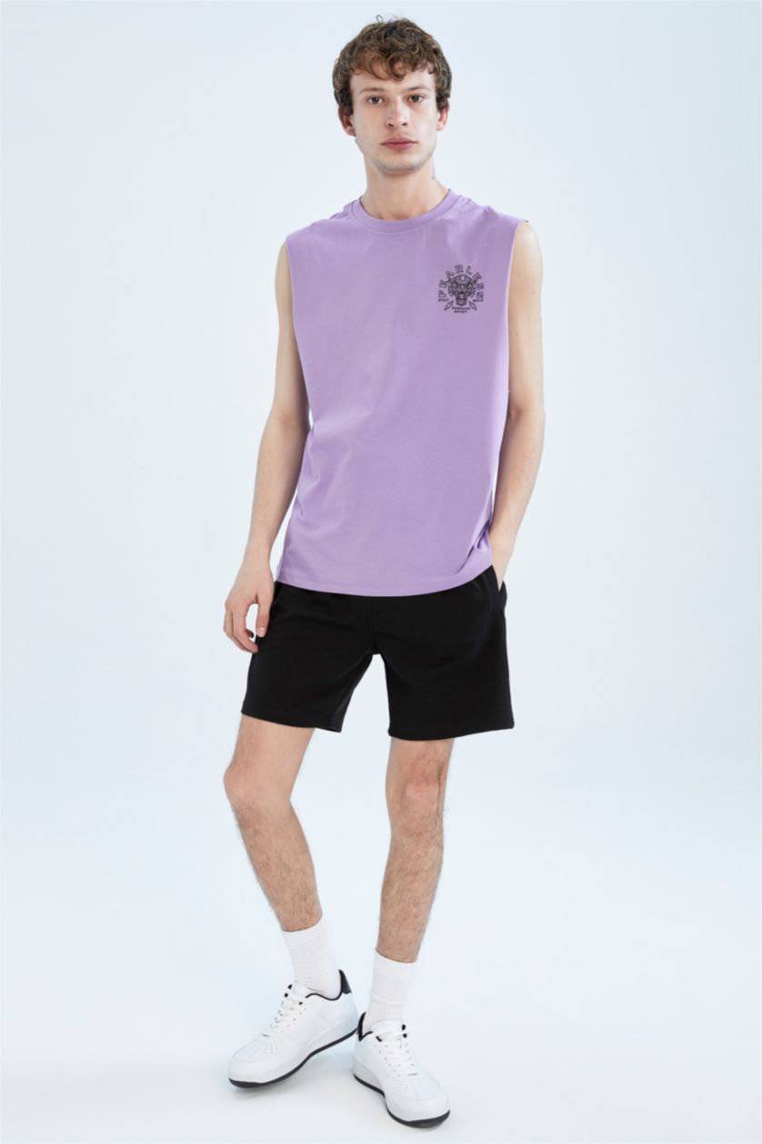 رجال أسود شورت كابري سليم فيت بساق ضيق