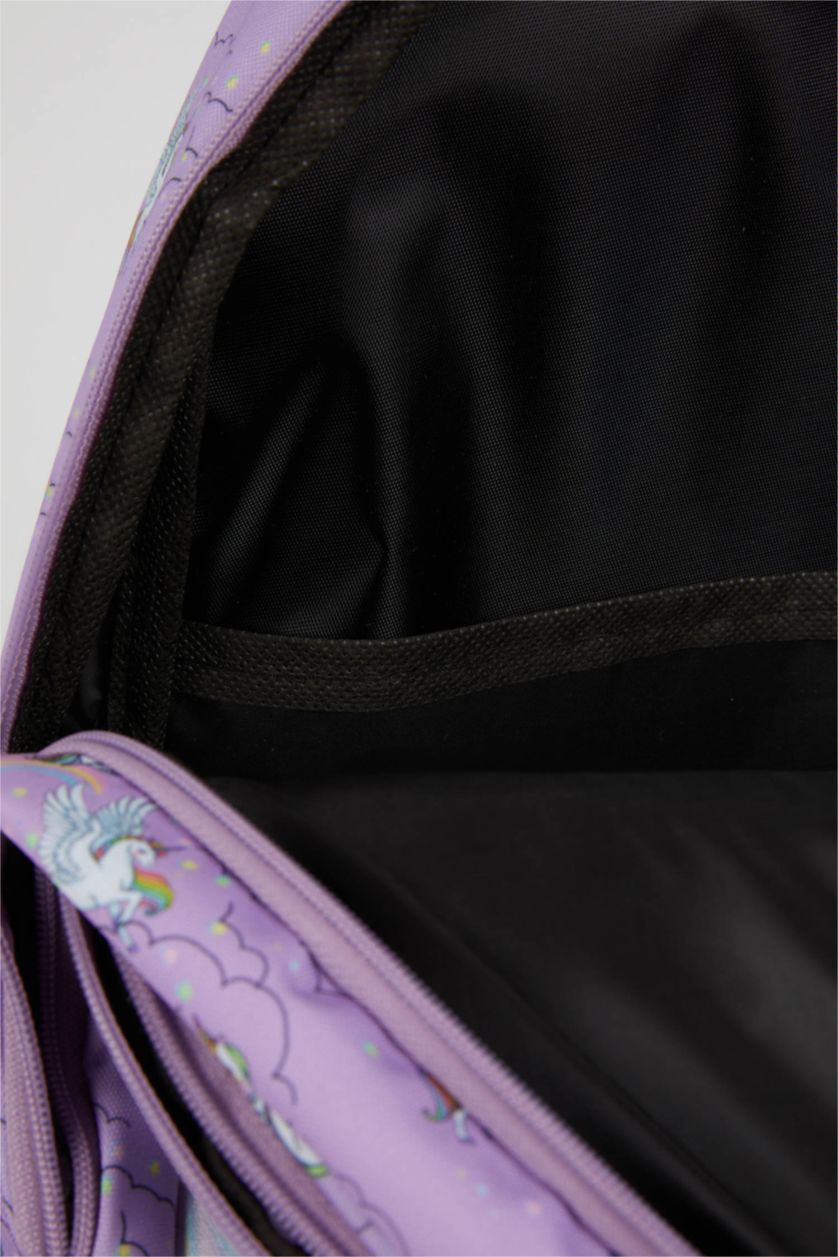 Kız Çocuk - Genç Kız Açık Lila Sırt Çantası Kız Çocuk