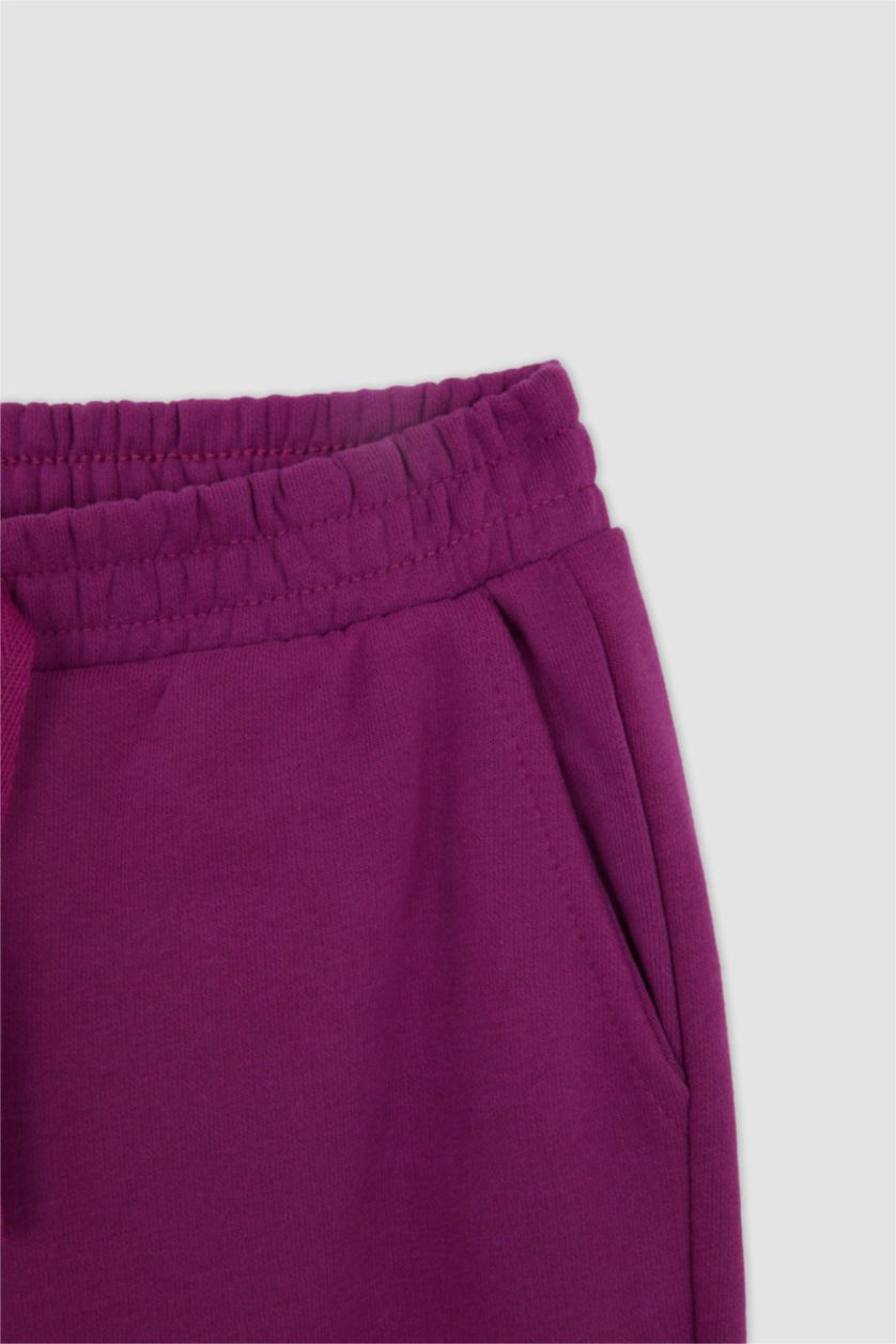 GIRLS & TEENS Purple بنطلون جوجر قصة عادية