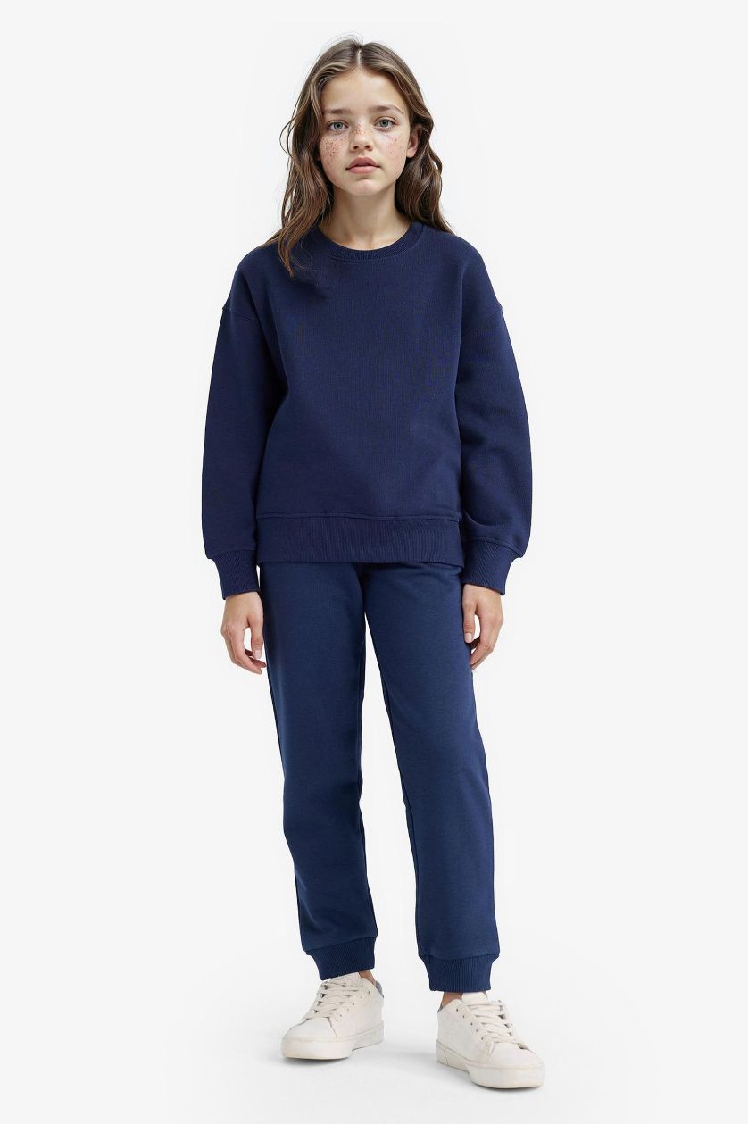 Girls & Teens NAVY Girl Standard Fit Basic Elastic Waist Jogger Sweatpants