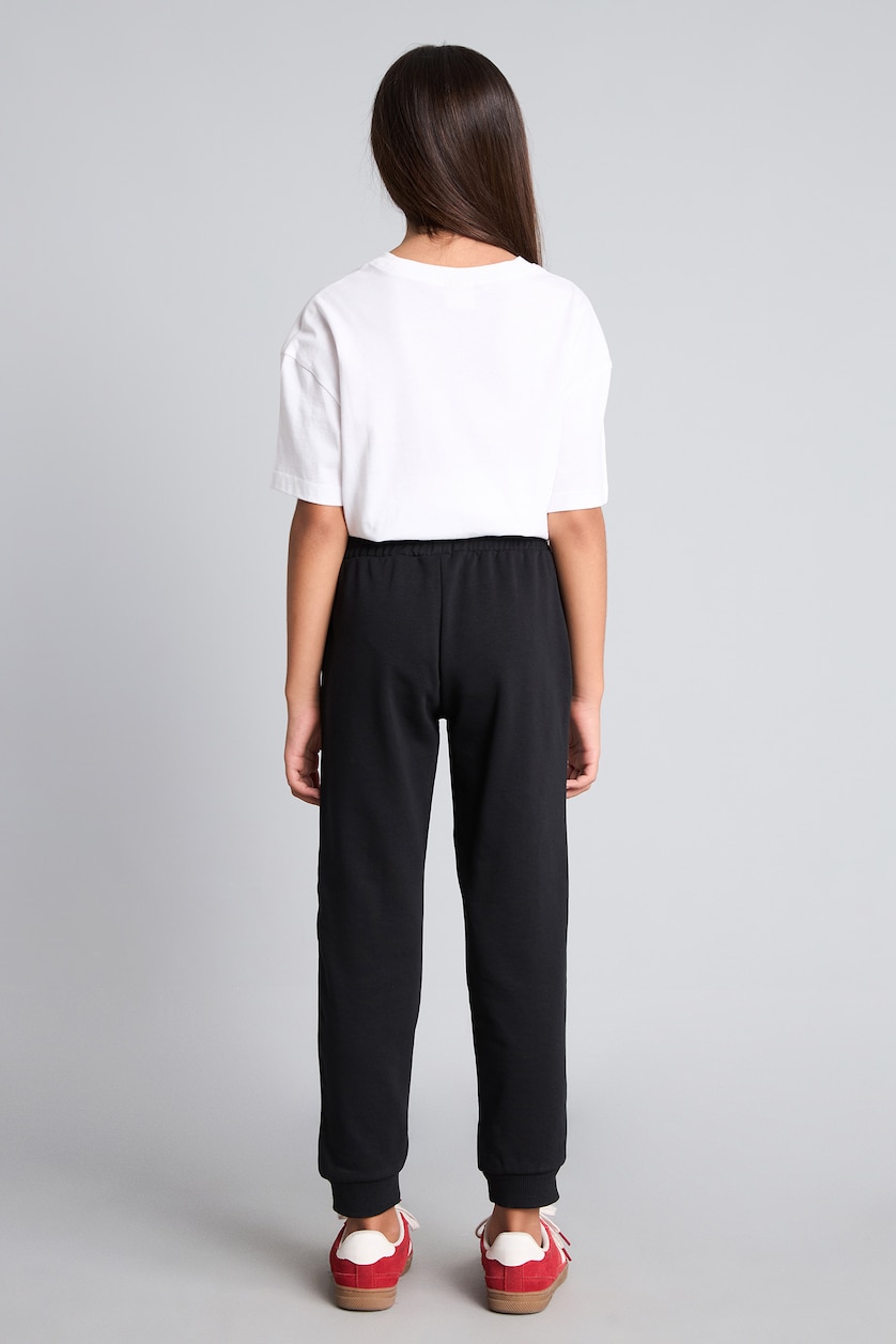 GIRLS & TEENS Black Girl Jogger Fit Elastic Waist Sweatpants