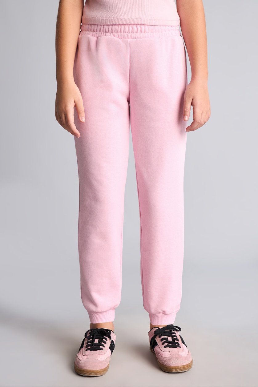 GIRLS & TEENS Light Pink Girl Elastic Waist Jogger Sweatpants