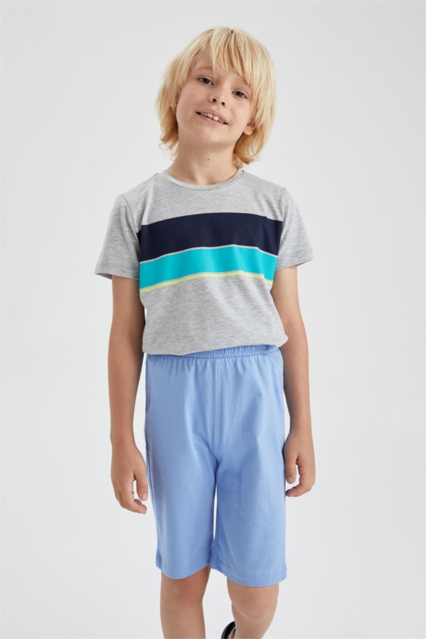 GARÇONS Bleu Short coupe régulière