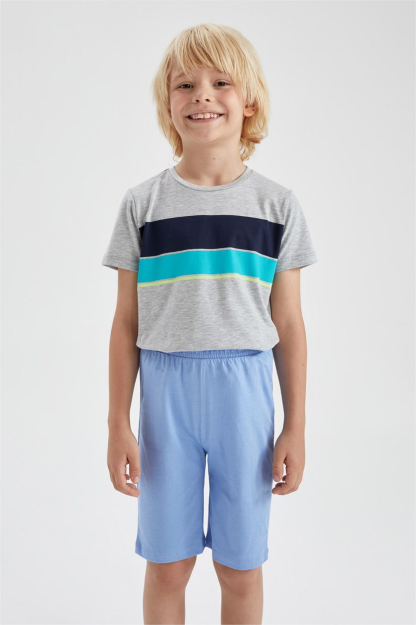 GARÇONS Bleu Short coupe régulière