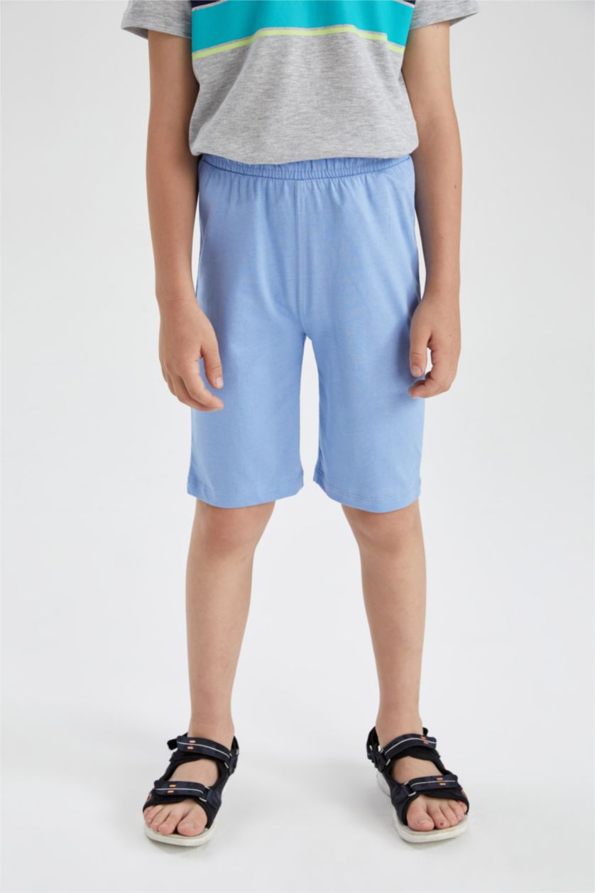 GARÇONS Bleu Short coupe régulière