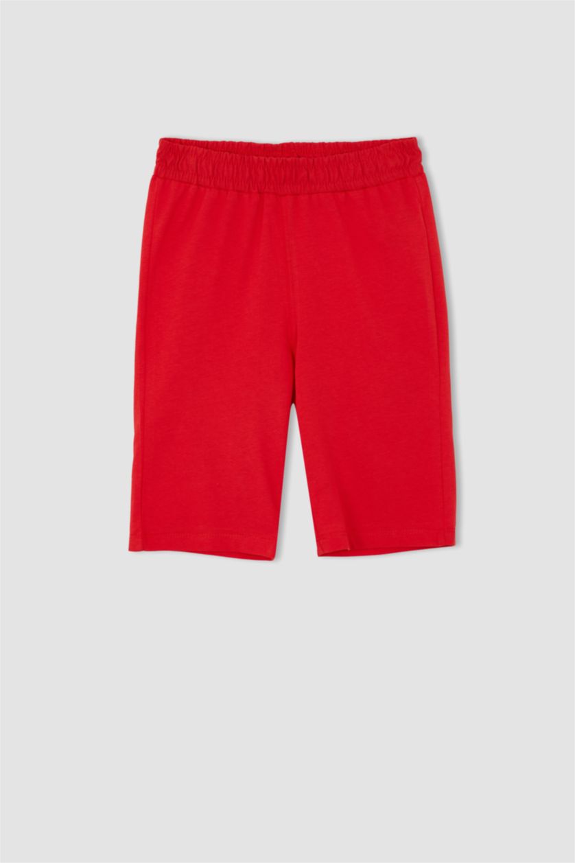 BOYS & TEENS Red Regular Fit Shorts