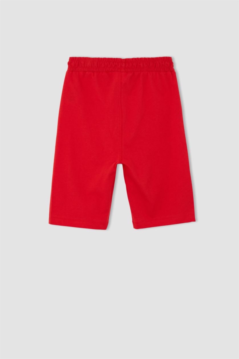 BOYS & TEENS Red Regular Fit Shorts
