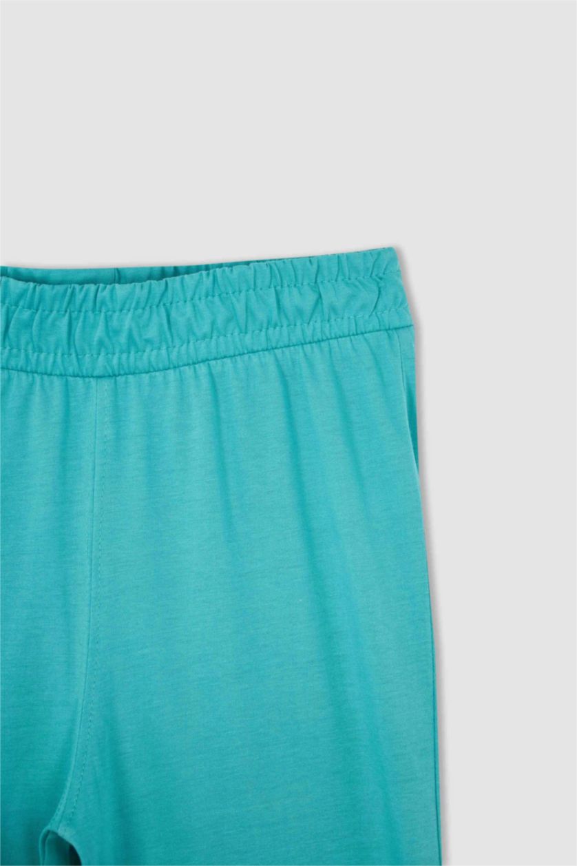 BOYS & TEENS Turquoise شورت قصة عادية