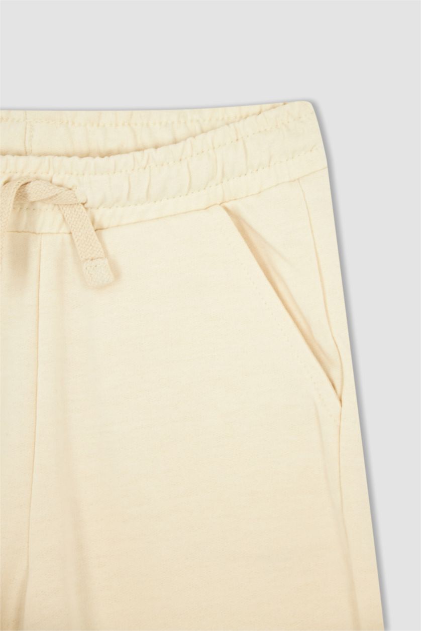 Erkek Çocuk - Genç Erkek Turuncu Erkek Çocuk Regular Fit 2'li Bermuda Şort