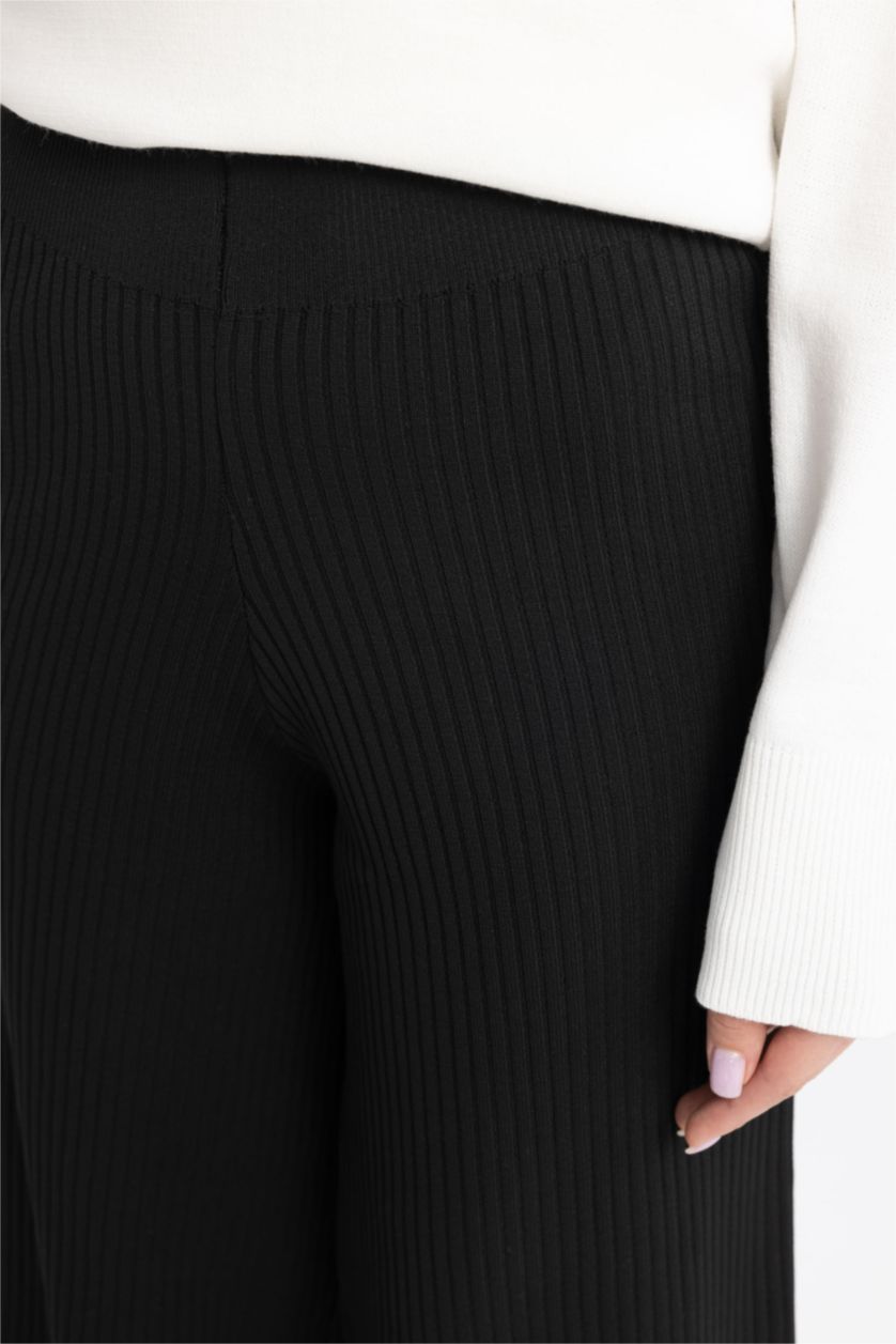 WOMAN Black Relax Fit Trousers