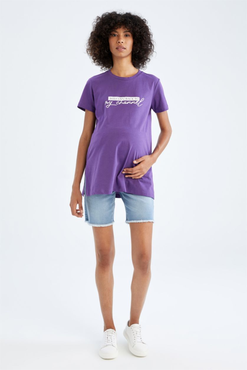 FEMME Indigo High Waist Maternity Pants