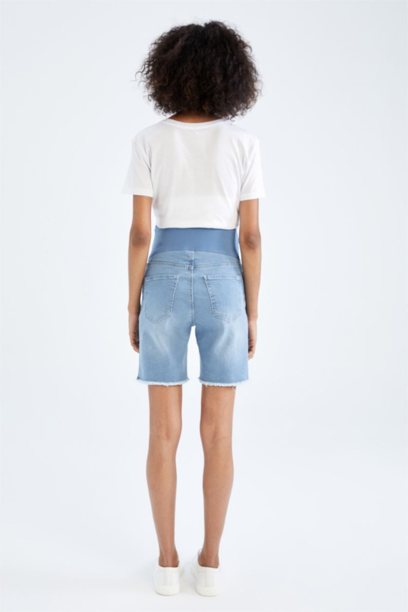 FEMME Indigo High Waist Maternity Pants