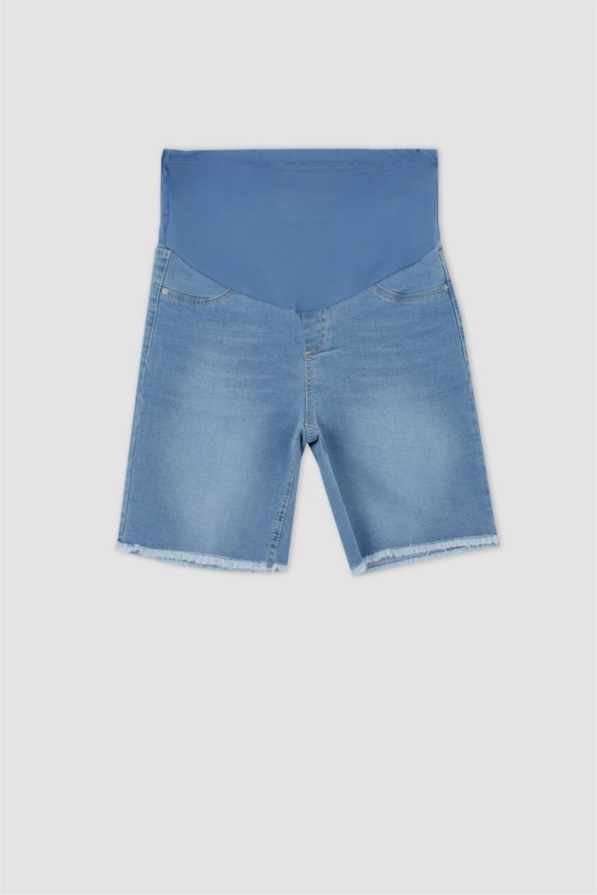 FEMME Indigo High Waist Maternity Pants