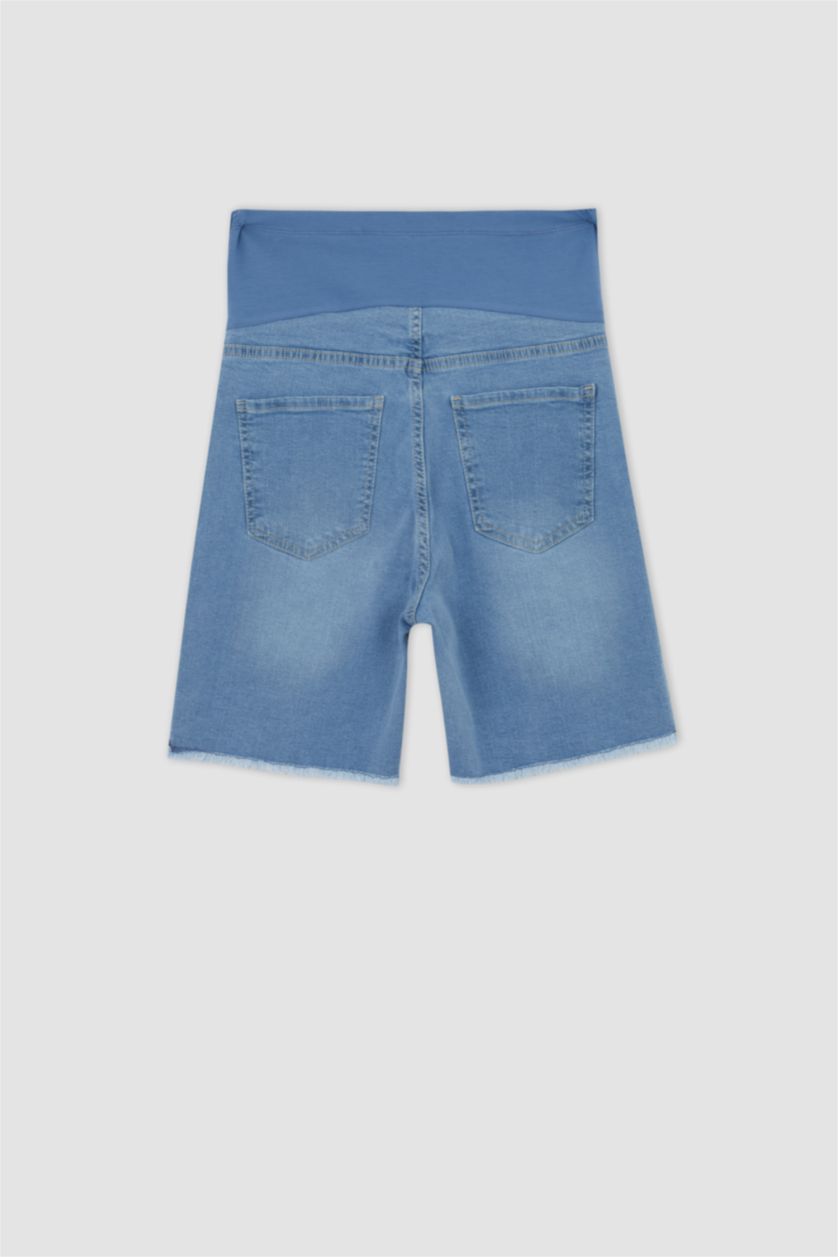 FEMME Indigo High Waist Maternity Pants