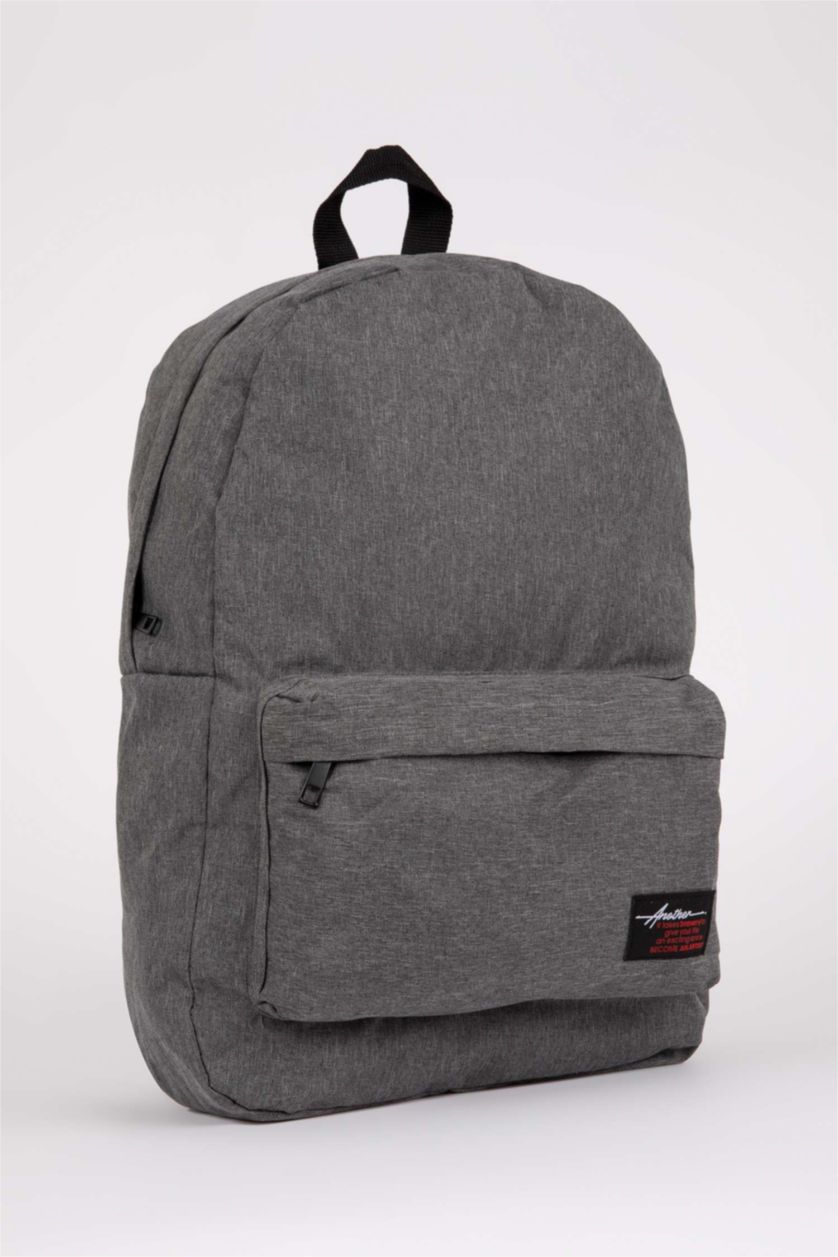MAN Grey Melange Backpack