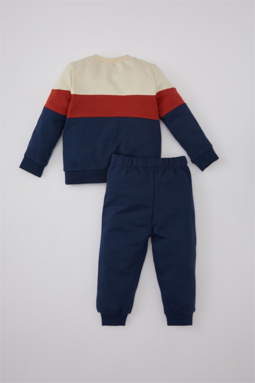 Малыши мальчики Синий Комплект из 2-х вещей мягкий для малышей мальчиков