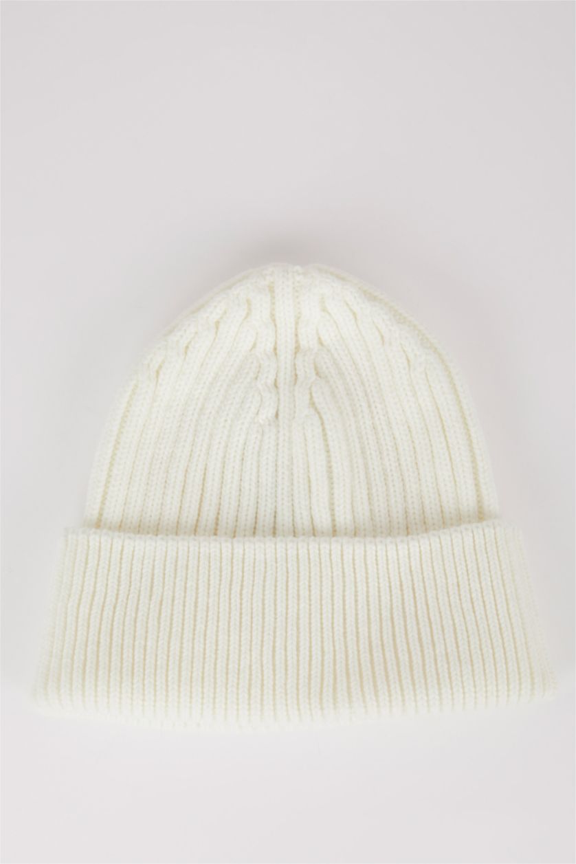 رجال بيج فاتح قبعة تريكو رجالي منسوج