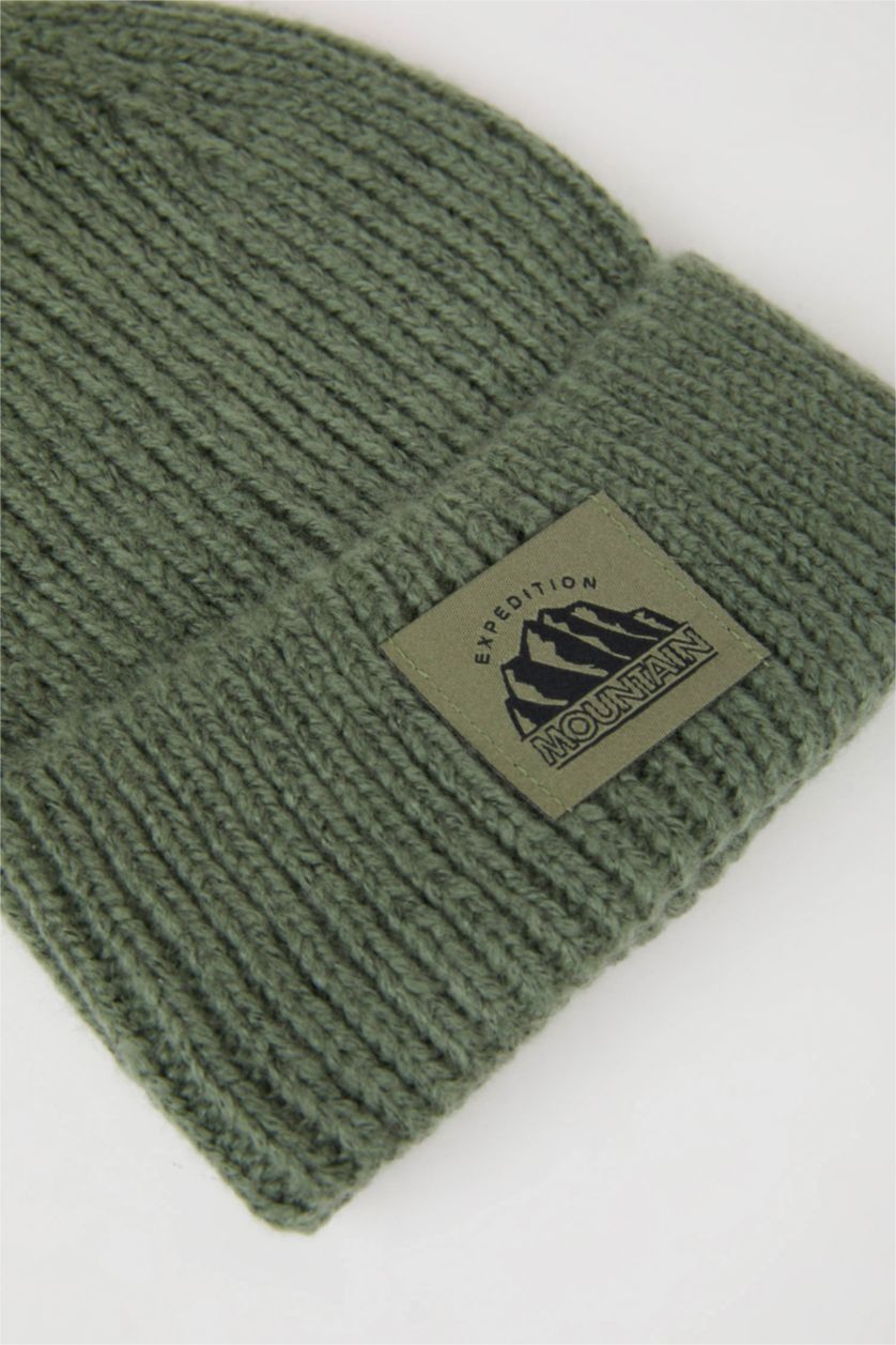 MAN Khaki قبعة بيريه
